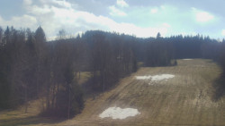 Dojezd hlavní sjezdovky