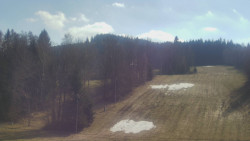 Dojezd hlavní sjezdovky