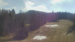 Dojezd hlavní sjezdovky