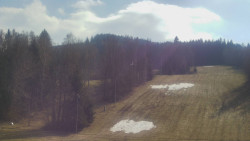 Dojezd hlavní sjezdovky