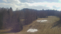 Dojezd hlavní sjezdovky