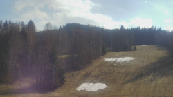 Dojezd hlavní sjezdovky