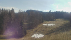 Dojezd hlavní sjezdovky