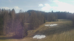 Dojezd hlavní sjezdovky