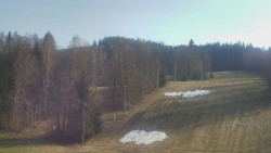 Dojezd hlavní sjezdovky