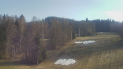 Dojezd hlavní sjezdovky