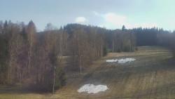 Dojezd hlavní sjezdovky