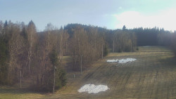 Dojezd hlavní sjezdovky