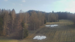 Dojezd hlavní sjezdovky