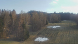 Dojezd hlavní sjezdovky