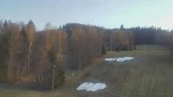 Dojezd hlavní sjezdovky