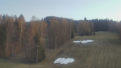 Dojezd hlavní sjezdovky