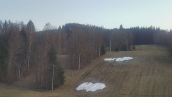 Dojezd hlavní sjezdovky