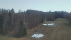 Dojezd hlavní sjezdovky