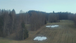 Dojezd hlavní sjezdovky