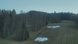 Dojezd hlavní sjezdovky