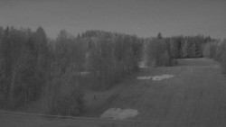 Dojezd hlavní sjezdovky