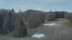 Dojezd hlavní sjezdovky