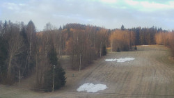 Dojezd hlavní sjezdovky