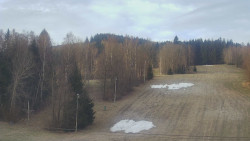 Dojezd hlavní sjezdovky