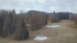 Dojezd hlavní sjezdovky