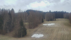 Dojezd hlavní sjezdovky