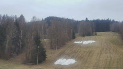 Dojezd hlavní sjezdovky