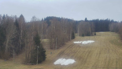 Dojezd hlavní sjezdovky