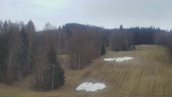 Dojezd hlavní sjezdovky