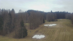 Dojezd hlavní sjezdovky