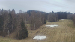 Dojezd hlavní sjezdovky