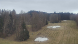 Dojezd hlavní sjezdovky