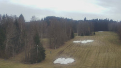 Dojezd hlavní sjezdovky