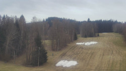 Dojezd hlavní sjezdovky