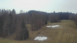 Dojezd hlavní sjezdovky