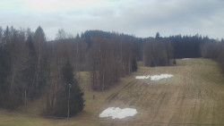 Dojezd hlavní sjezdovky