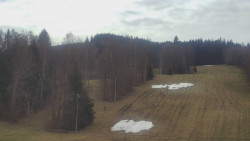 Dojezd hlavní sjezdovky