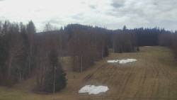 Dojezd hlavní sjezdovky