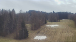 Dojezd hlavní sjezdovky