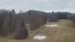 Dojezd hlavní sjezdovky