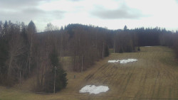 Dojezd hlavní sjezdovky