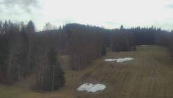 Dojezd hlavní sjezdovky