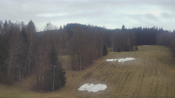 Dojezd hlavní sjezdovky