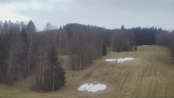 Dojezd hlavní sjezdovky