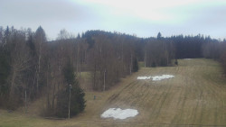 Dojezd hlavní sjezdovky