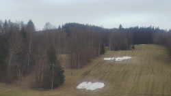 Dojezd hlavní sjezdovky