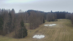 Dojezd hlavní sjezdovky