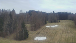 Dojezd hlavní sjezdovky