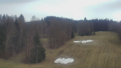 Dojezd hlavní sjezdovky