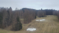 Dojezd hlavní sjezdovky